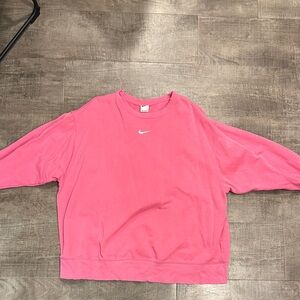 Pink Nike Crewneck